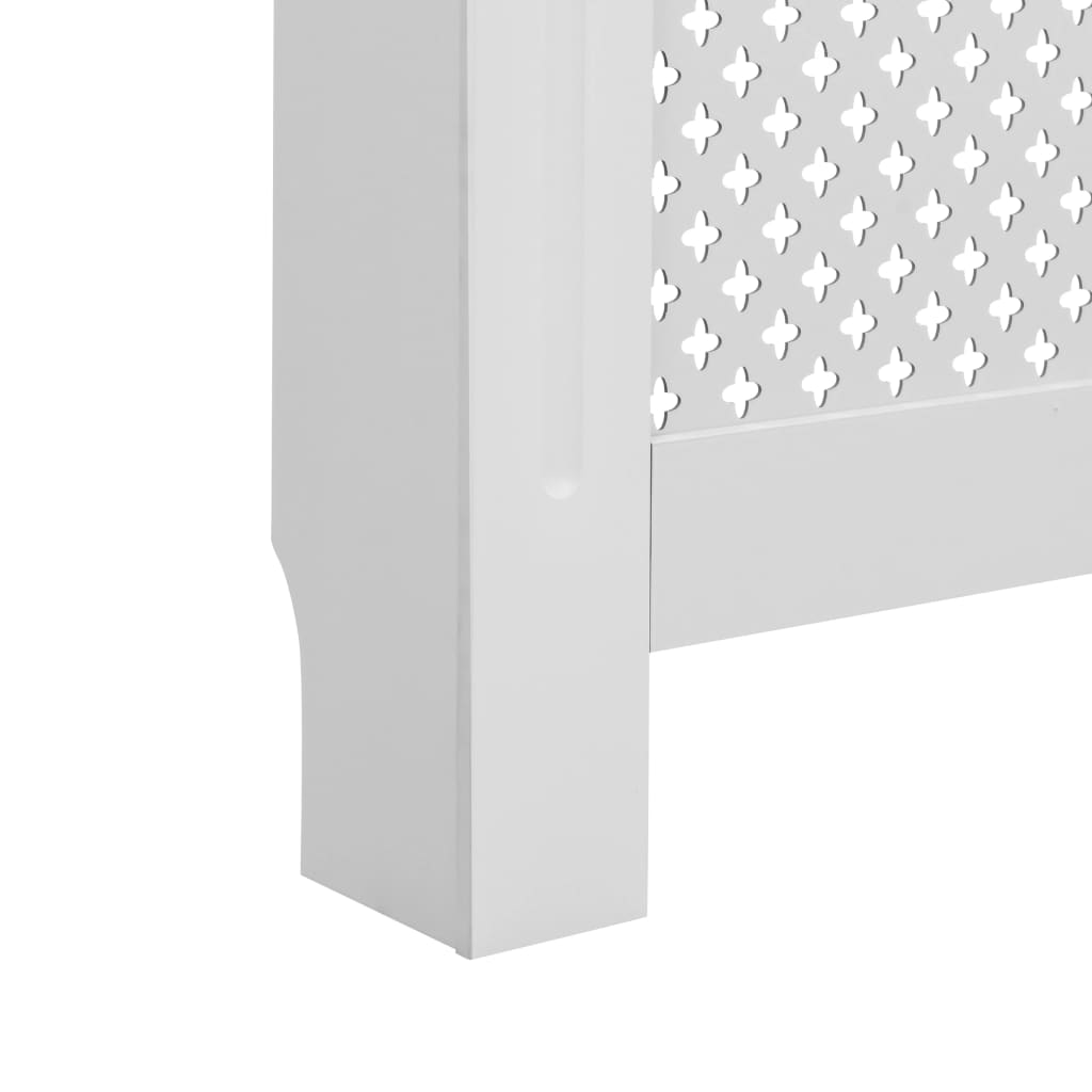 Radiatorombouw 152x19x81,5 cm MDF wit Accessoires voor radiators | Creëer jouw Trendy Thuis | Gratis bezorgd & Retour | Trendy.nl