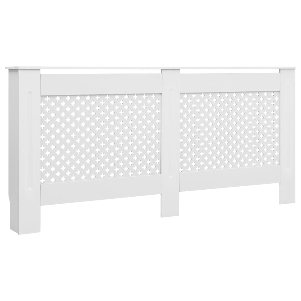 Radiatorombouw 172x19x81,5 cm MDF wit Accessoires voor radiators | Creëer jouw Trendy Thuis | Gratis bezorgd & Retour | Trendy.nl