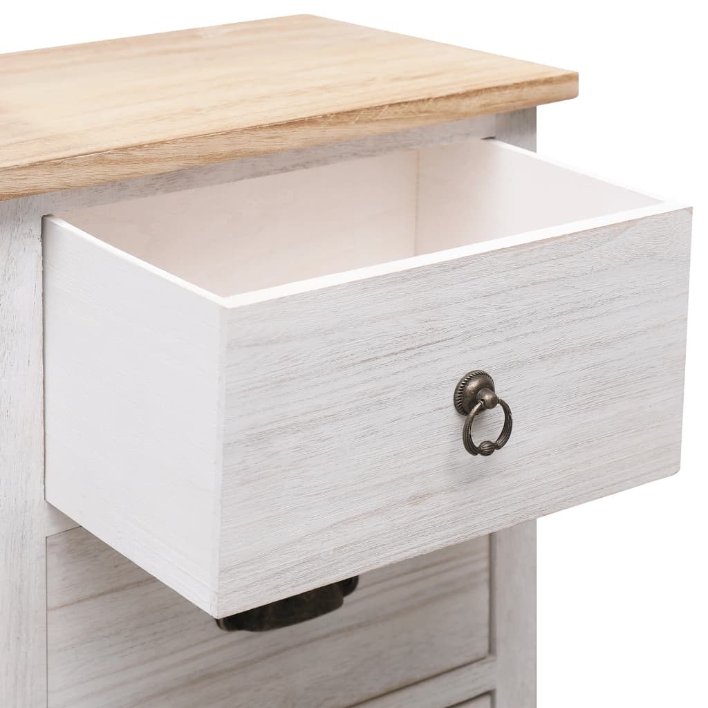 Bijzetkast 35x25x87 cm paulowniahout Commodes & ladekasten | Creëer jouw Trendy Thuis | Gratis bezorgd & Retour | Trendy.nl