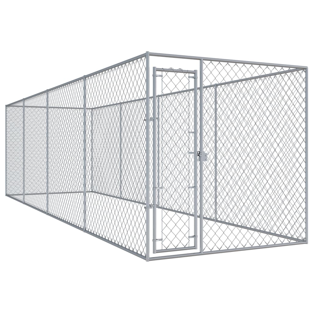 Hondenkennel voor buiten 760x192x185 m Hondenkennels & -rennen | Creëer jouw Trendy Thuis | Gratis bezorgd & Retour | Trendy.nl