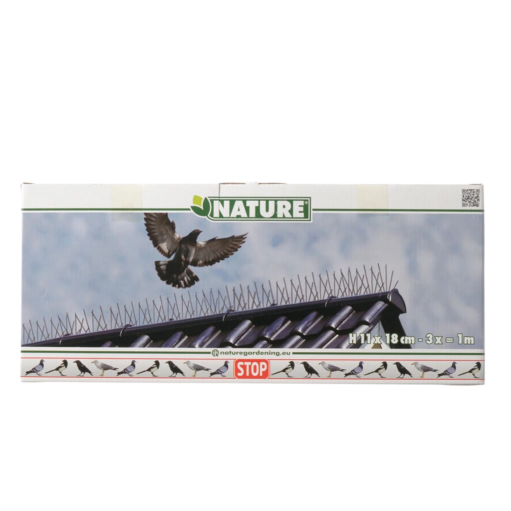 Nature 6 st Anti-vogelpinnen 32x11x18 cm Dierenwerende middelen | Creëer jouw Trendy Thuis | Gratis bezorgd & Retour | Trendy.nl