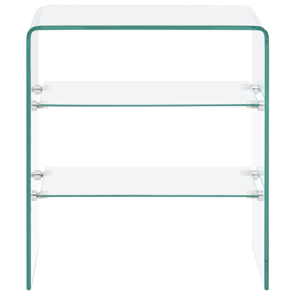 Salontafel 50x40x56 cm gehard glas Salontafels | Creëer jouw Trendy Thuis | Gratis bezorgd & Retour | Trendy.nl