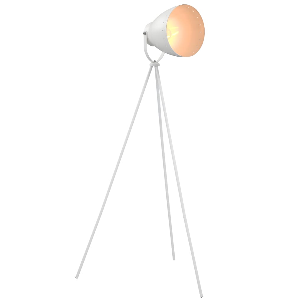 Vloerlamp E27 metaal wit Lampen | Creëer jouw Trendy Thuis | Gratis bezorgd & Retour | Trendy.nl