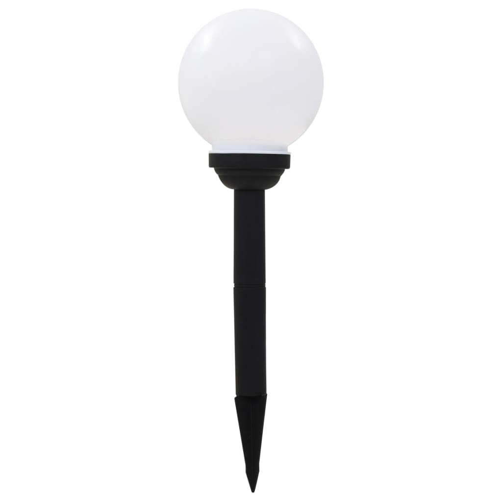 Solarlampen 8 st LED rond 15 cm RGB Buitenverlichting | Creëer jouw Trendy Thuis | Gratis bezorgd & Retour | Trendy.nl