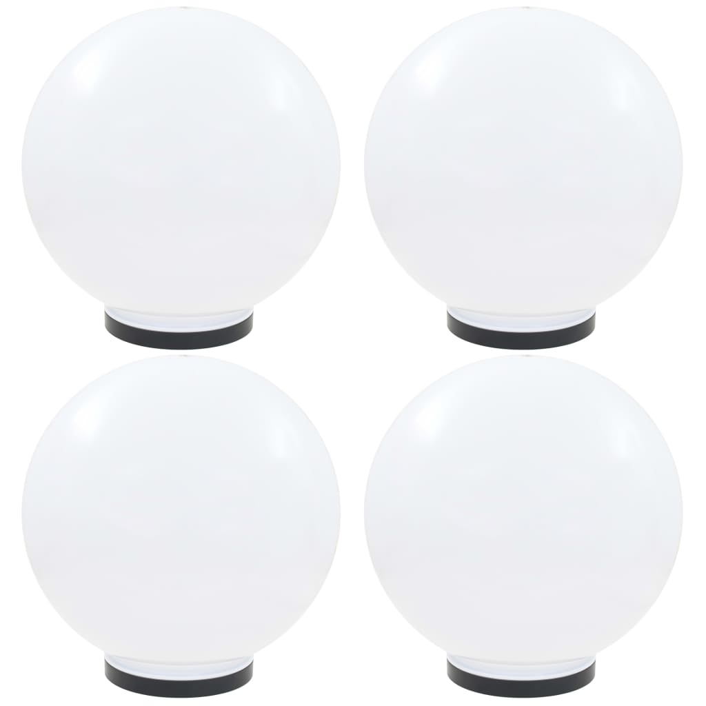 LED-bollampen 4 st rond 40 cm PMMA Buitenverlichting | Creëer jouw Trendy Thuis | Gratis bezorgd & Retour | Trendy.nl