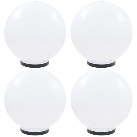 LED-bollampen 4 st rond 40 cm PMMA Buitenverlichting | Creëer jouw Trendy Thuis | Gratis bezorgd & Retour | Trendy.nl