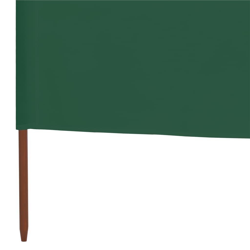 Windscherm 9-panelen 1200x160 cm stof groen Parasols en zonneschermen | Creëer jouw Trendy Thuis | Gratis bezorgd & Retour | Trendy.nl