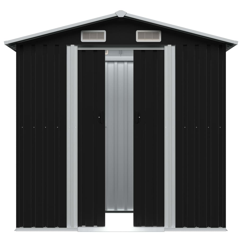 Tuinberging 204x132x186 cm staal antraciet Tuinhuizen | Creëer jouw Trendy Thuis | Gratis bezorgd & Retour | Trendy.nl