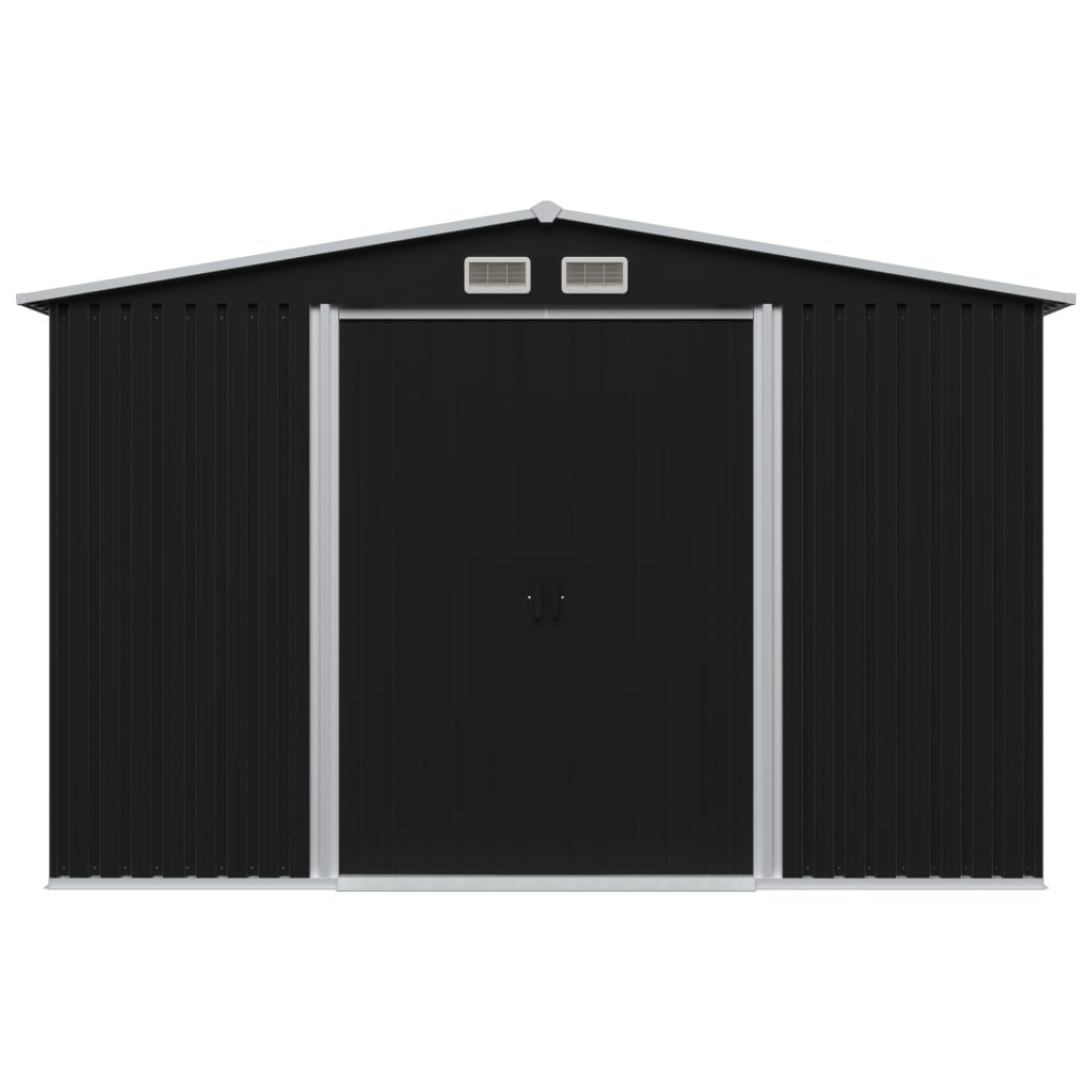 Tuinberging 257x205x178 cm staal antraciet Tuinhuizen | Creëer jouw Trendy Thuis | Gratis bezorgd & Retour | Trendy.nl