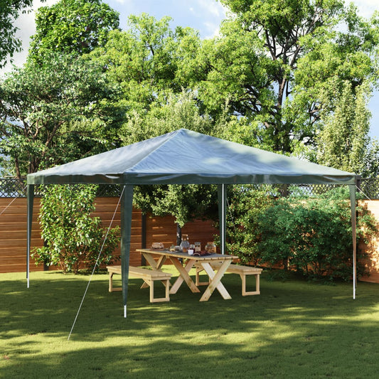 Partytent professioneel 90 g/m² 4x4 m groen Partytenten & prieëlen | Creëer jouw Trendy Thuis | Gratis bezorgd & Retour | Trendy.nl