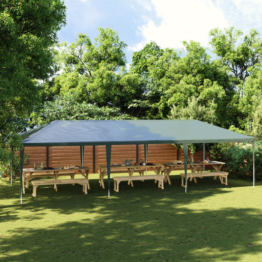 Partytent professioneel 90 g/m² 4x9 m groen Partytenten & prieëlen | Creëer jouw Trendy Thuis | Gratis bezorgd & Retour | Trendy.nl