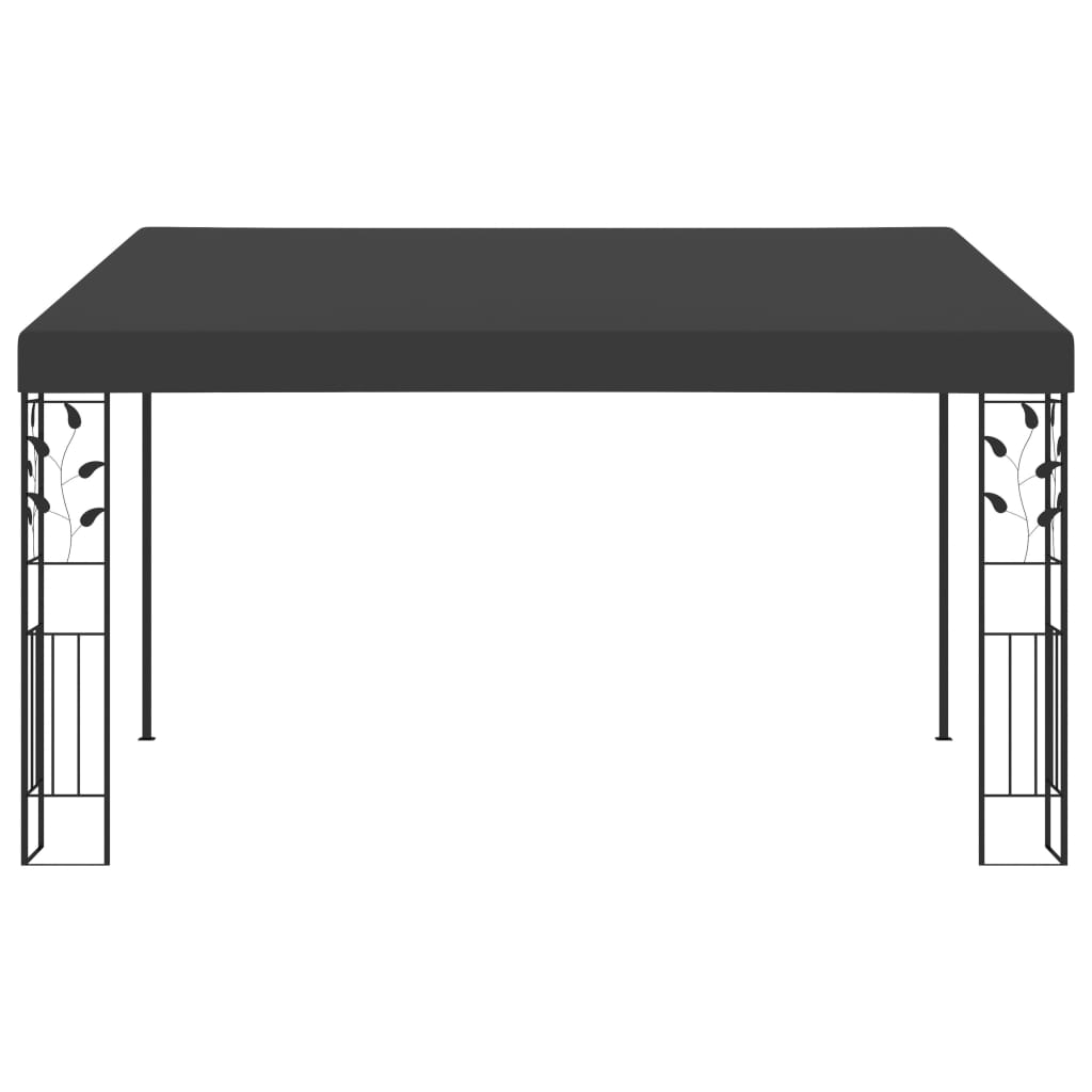 Wandprieel 4x3x2,5 m antraciet