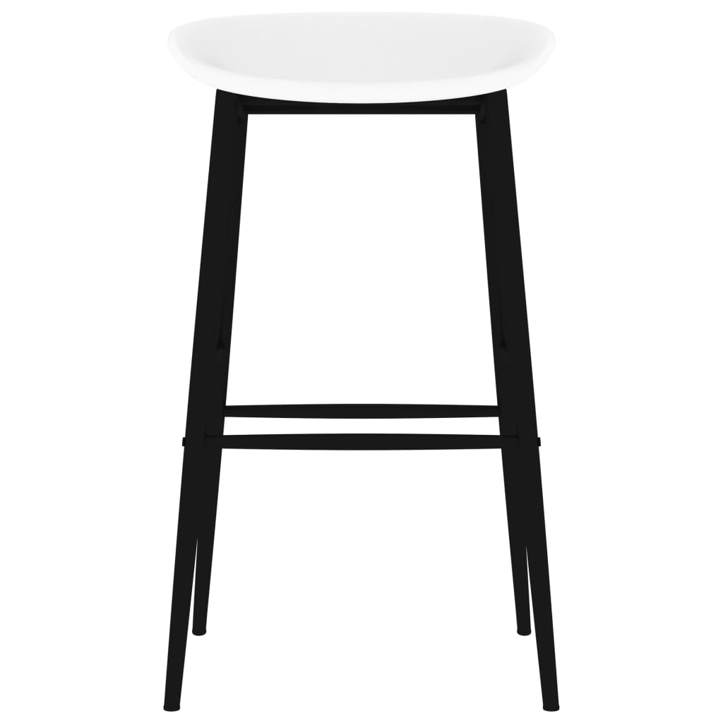 Barstoelen 2 st wit Barkrukken | Creëer jouw Trendy Thuis | Gratis bezorgd & Retour | Trendy.nl