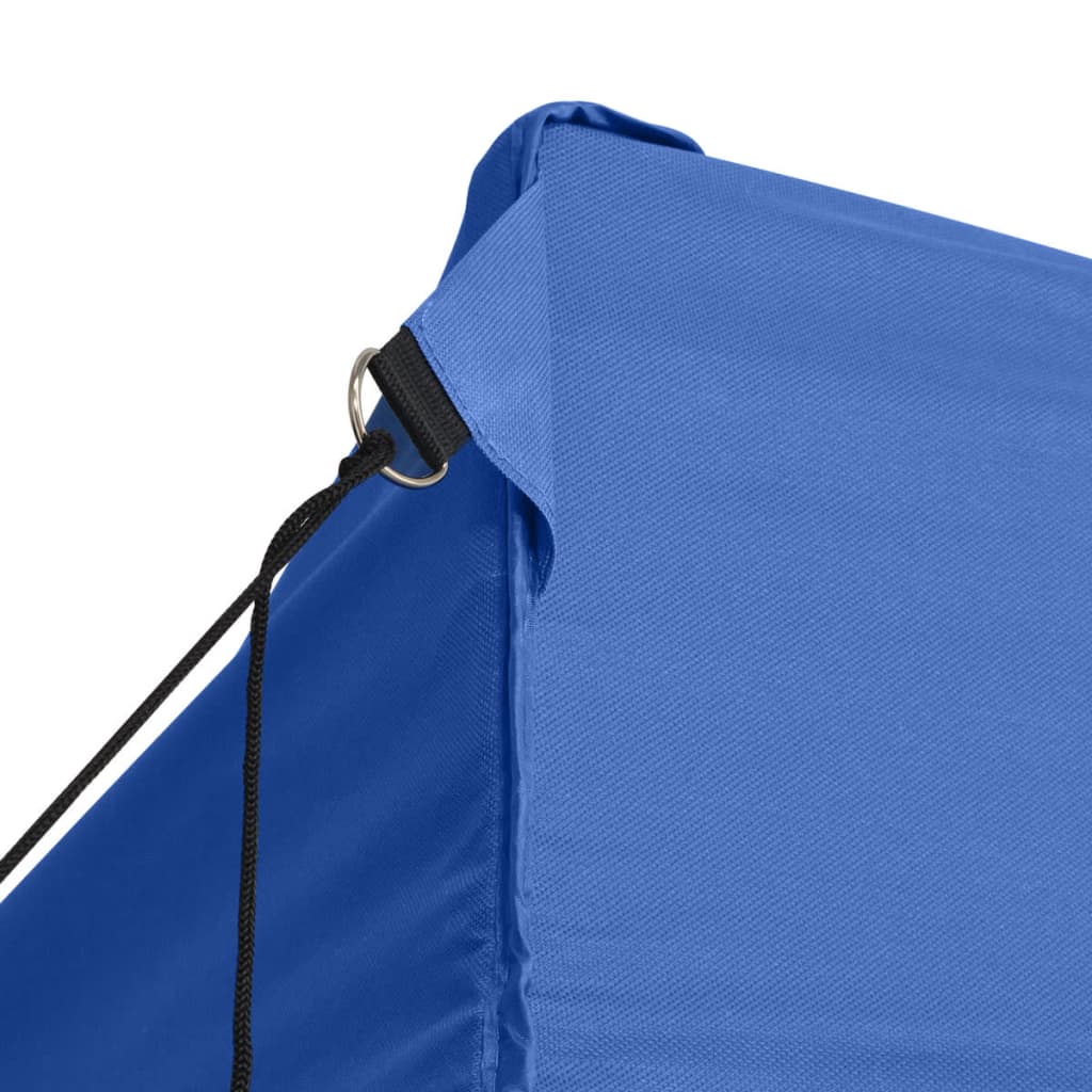 Partytent met 4 zijwanden inklapbaar 3x6 m staal blauw Partytenten & prieëlen | Creëer jouw Trendy Thuis | Gratis bezorgd & Retour | Trendy.nl