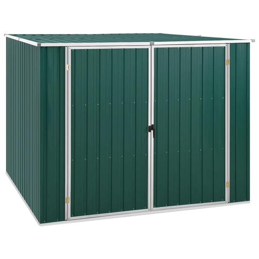 Tuinschuur 195x198x159 cm gegalvaniseerd staal groen Tuinhuizen | Creëer jouw Trendy Thuis | Gratis bezorgd & Retour | Trendy.nl