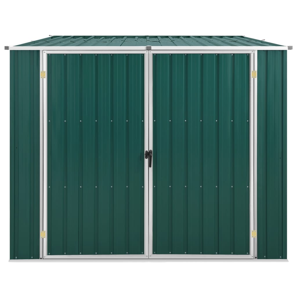 Tuinschuur 195x198x159 cm gegalvaniseerd staal groen Tuinhuizen | Creëer jouw Trendy Thuis | Gratis bezorgd & Retour | Trendy.nl