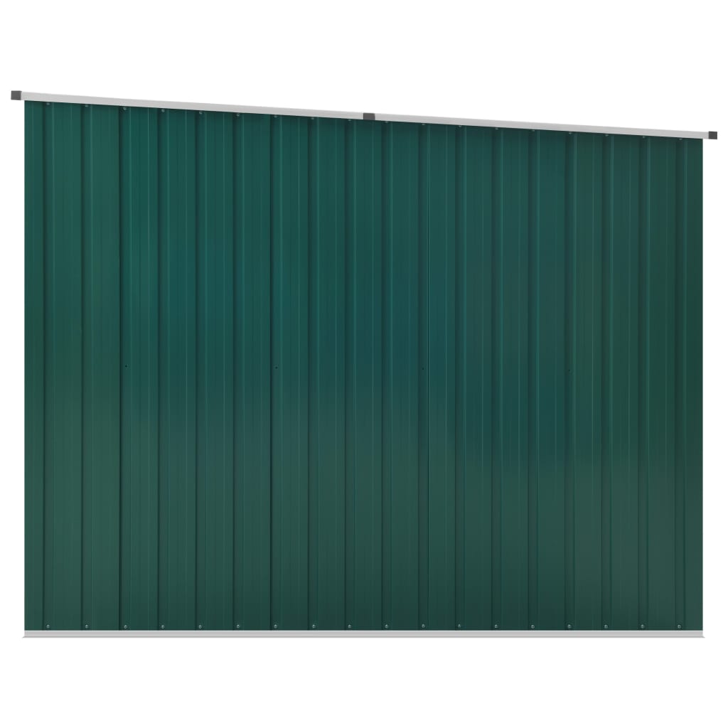 Tuinschuur 195x198x159 cm gegalvaniseerd staal groen Tuinhuizen | Creëer jouw Trendy Thuis | Gratis bezorgd & Retour | Trendy.nl