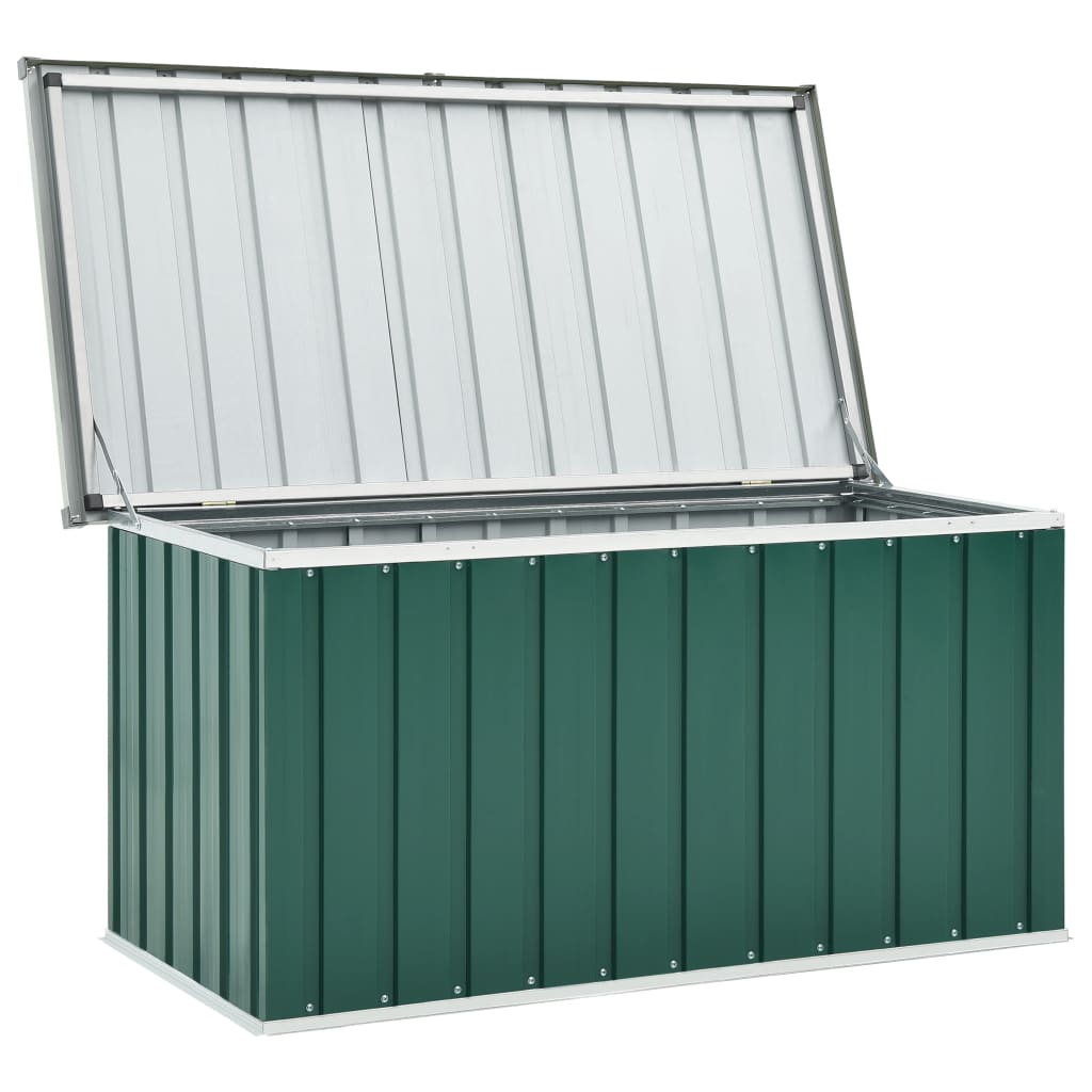 Tuinbox 129x67x65 cm groen Opbergboxen voor buiten | Creëer jouw Trendy Thuis | Gratis bezorgd & Retour | Trendy.nl