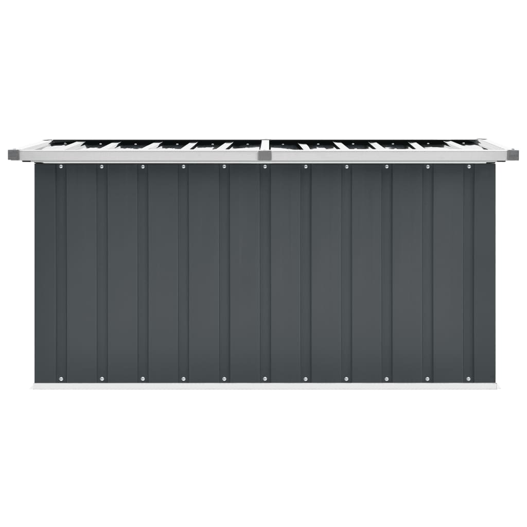 Tuinbox 129x67x65 cm grijs Opbergboxen voor buiten | Creëer jouw Trendy Thuis | Gratis bezorgd & Retour | Trendy.nl