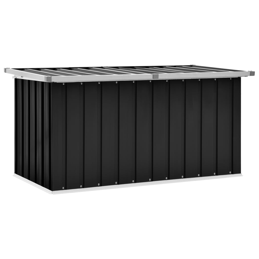 Tuinbox 129x67x65 cm antraciet Opbergboxen voor buiten | Creëer jouw Trendy Thuis | Gratis bezorgd & Retour | Trendy.nl