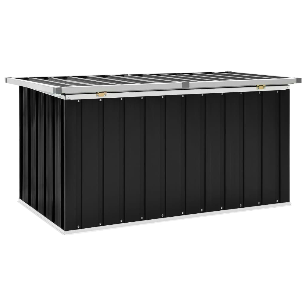 Tuinbox 129x67x65 cm antraciet Opbergboxen voor buiten | Creëer jouw Trendy Thuis | Gratis bezorgd & Retour | Trendy.nl