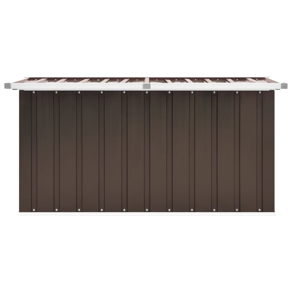 Tuinbox 129x67x65 cm bruin Opbergboxen voor buiten | Creëer jouw Trendy Thuis | Gratis bezorgd & Retour | Trendy.nl