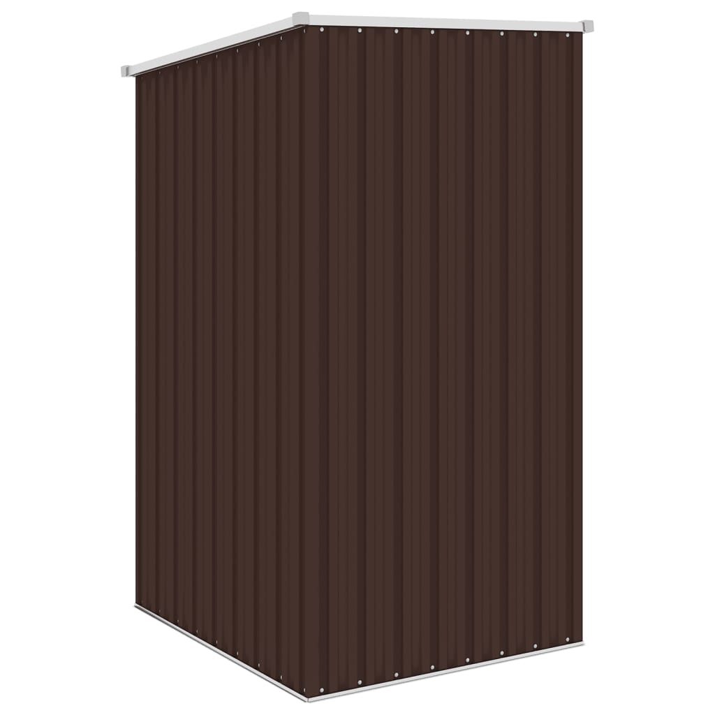 Tuinschuur 87x98x159 cm gegalvaniseerd staal bruin Tuinhuizen | Creëer jouw Trendy Thuis | Gratis bezorgd & Retour | Trendy.nl