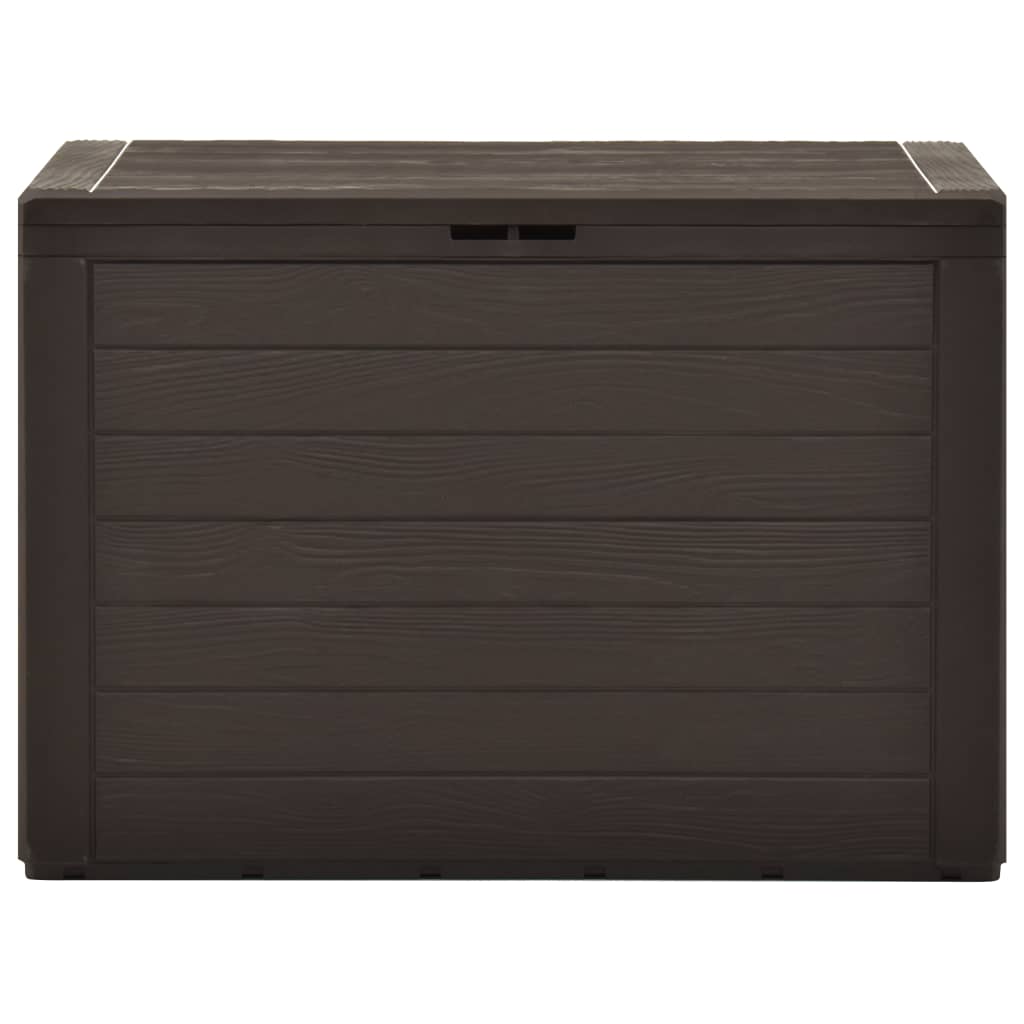 Tuinbox 78x44x55 cm bruin Opbergboxen voor buiten | Creëer jouw Trendy Thuis | Gratis bezorgd & Retour | Trendy.nl