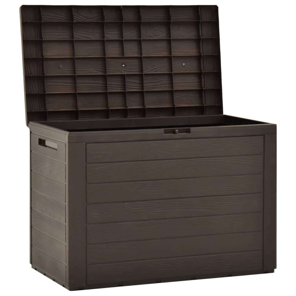 Tuinbox 78x44x55 cm bruin Opbergboxen voor buiten | Creëer jouw Trendy Thuis | Gratis bezorgd & Retour | Trendy.nl