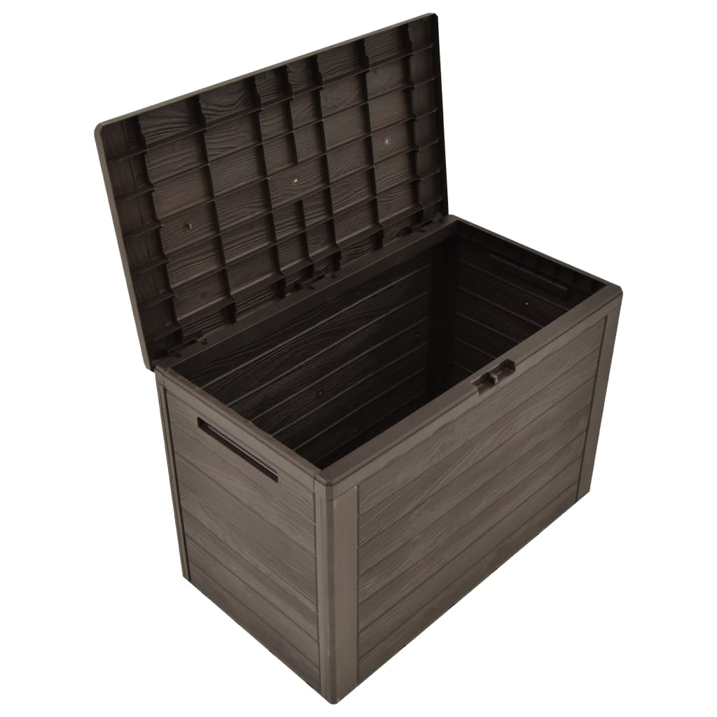 Tuinbox 78x44x55 cm bruin Opbergboxen voor buiten | Creëer jouw Trendy Thuis | Gratis bezorgd & Retour | Trendy.nl