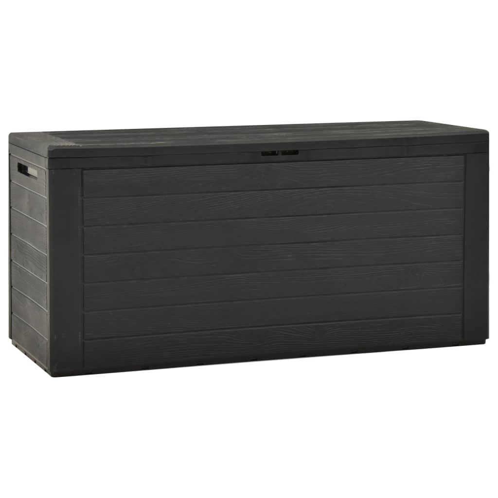 Tuinbox 116x44x55 cm antraciet Opbergboxen voor buiten | Creëer jouw Trendy Thuis | Gratis bezorgd & Retour | Trendy.nl