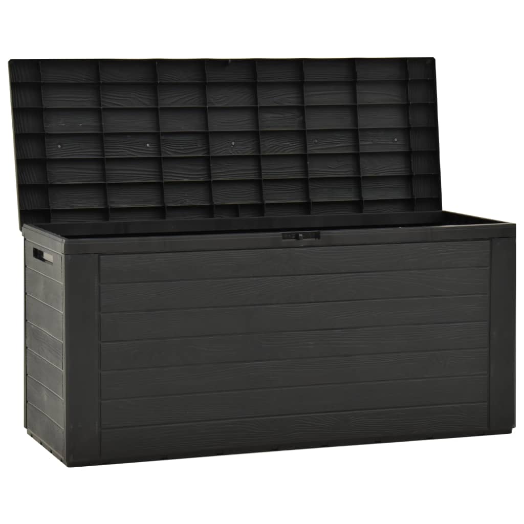 Tuinbox 116x44x55 cm antraciet Opbergboxen voor buiten | Creëer jouw Trendy Thuis | Gratis bezorgd & Retour | Trendy.nl