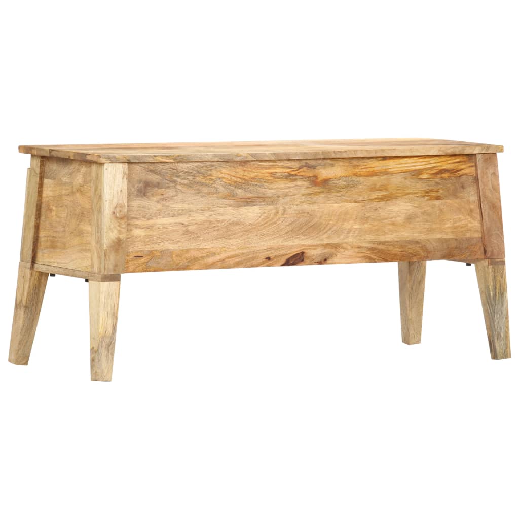 Opbergbox 99x35x48 cm massief mangohout Opbergkisten | Creëer jouw Trendy Thuis | Gratis bezorgd & Retour | Trendy.nl