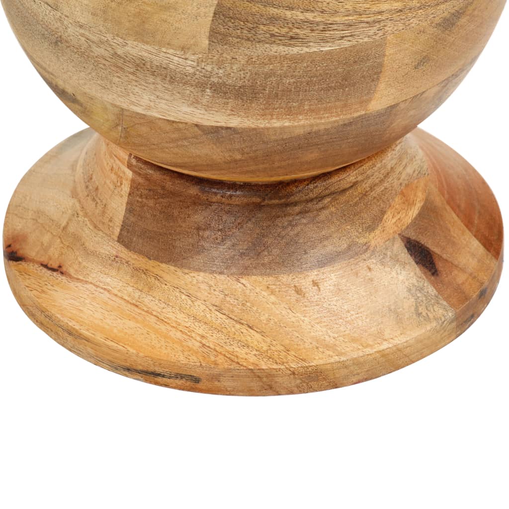 Bijzettafel rond 43x43x66 cm massief mangohout Bijzettafels | Creëer jouw Trendy Thuis | Gratis bezorgd & Retour | Trendy.nl