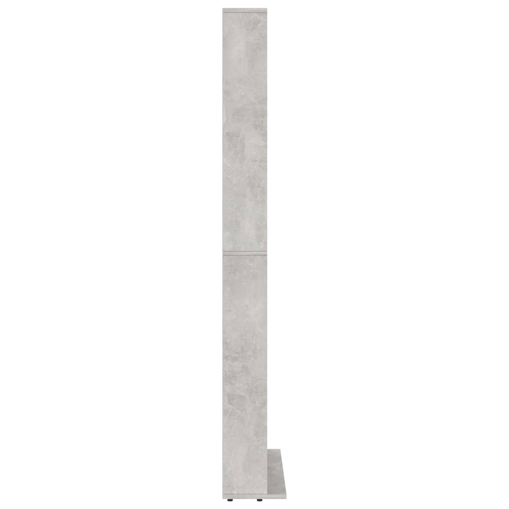 Cd-kast 102x16x177,5 cm bewerkt hout betongrijs Cd- & dvd-kasten | Creëer jouw Trendy Thuis | Gratis bezorgd & Retour | Trendy.nl