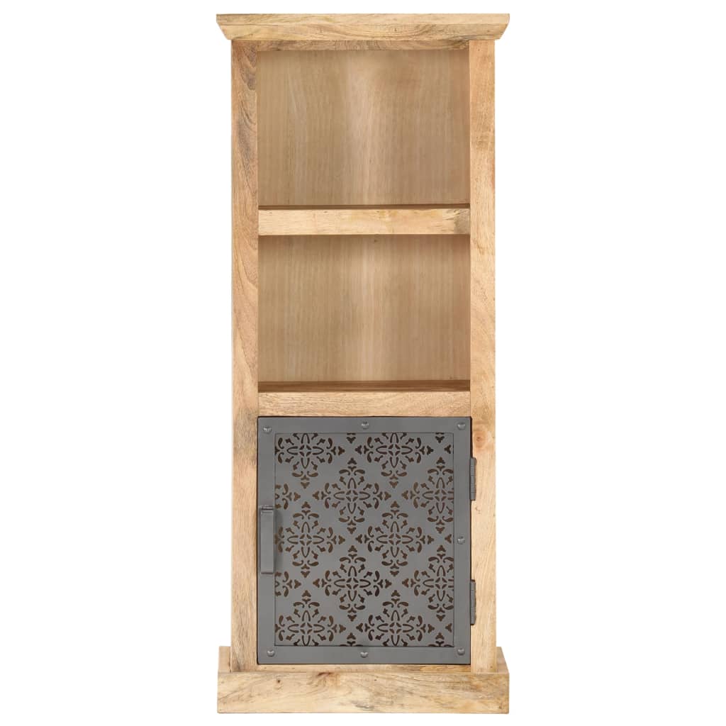 Hoge kast met deur 45x32x110 cm massief mangohout