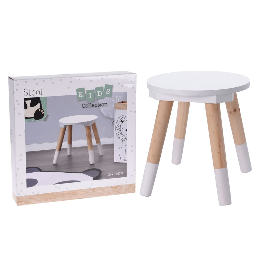 H&S Collection Kinderkruk 24x26 cm wit Meubelen voor baby's & peuters | Creëer jouw Trendy Thuis | Gratis bezorgd & Retour | Trendy.nl