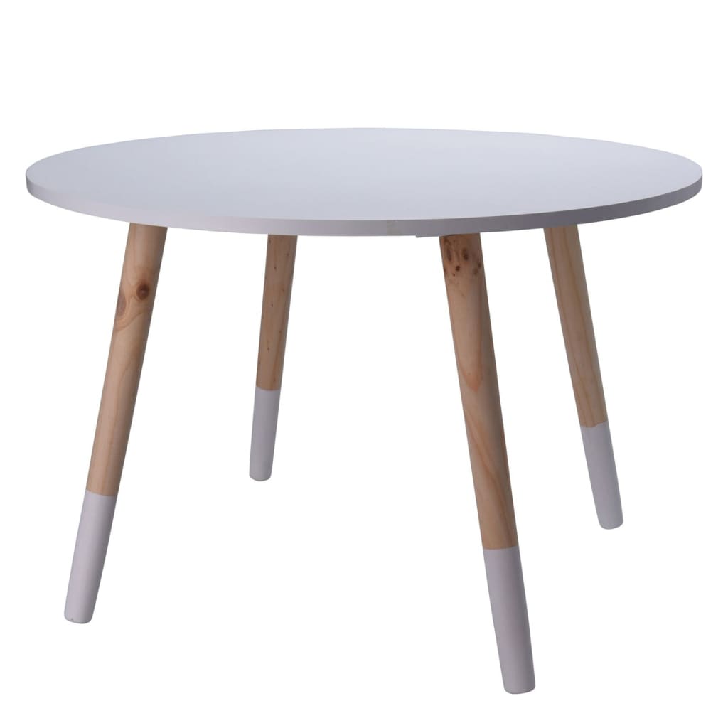 H&S Collection Kindertafel 60x41 cm wit