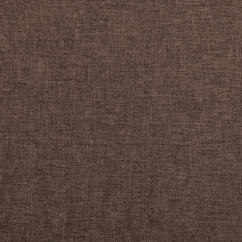 Gordijn linnen-look verduisterend met haken 290x245 cm taupe Gordijnen & vitrages | Creëer jouw Trendy Thuis | Gratis bezorgd & Retour | Trendy.nl