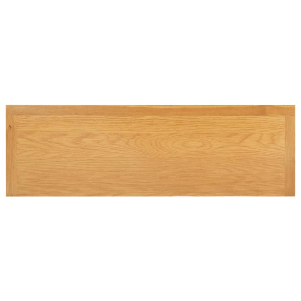 Ladekast 105x33,5x73 cm massief eikenhout