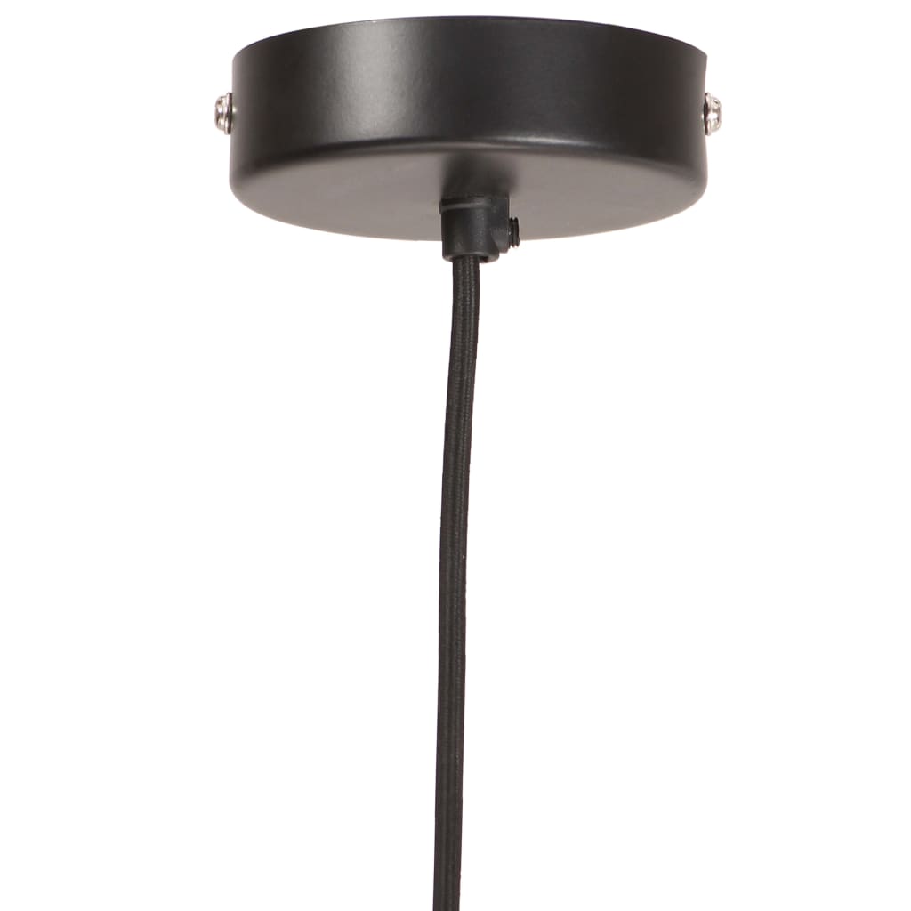 Hanglamp industrieel rond 25 W E27 19 cm zwart Lampen | Creëer jouw Trendy Thuis | Gratis bezorgd & Retour | Trendy.nl