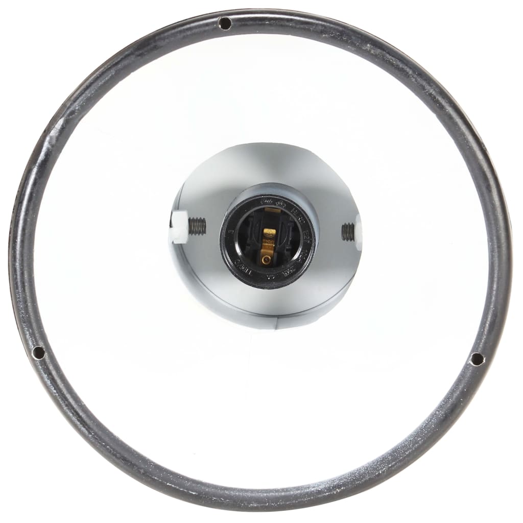 Hanglamp industrieel rond 25 W E27 19 cm zwart Lampen | Creëer jouw Trendy Thuis | Gratis bezorgd & Retour | Trendy.nl