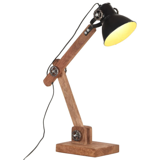 Bureaulamp industrieel rond E27 58x18x90 cm zwart Lampen | Creëer jouw Trendy Thuis | Gratis bezorgd & Retour | Trendy.nl