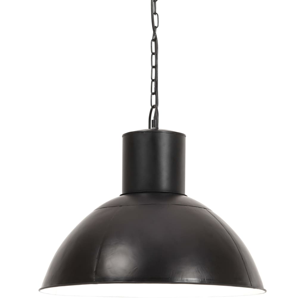 Hanglamp rond 25 W E27 48 cm zwart Lampen | Creëer jouw Trendy Thuis | Gratis bezorgd & Retour | Trendy.nl