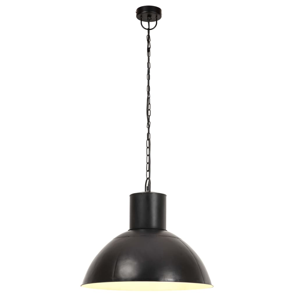 Hanglamp rond 25 W E27 48 cm zwart Lampen | Creëer jouw Trendy Thuis | Gratis bezorgd & Retour | Trendy.nl