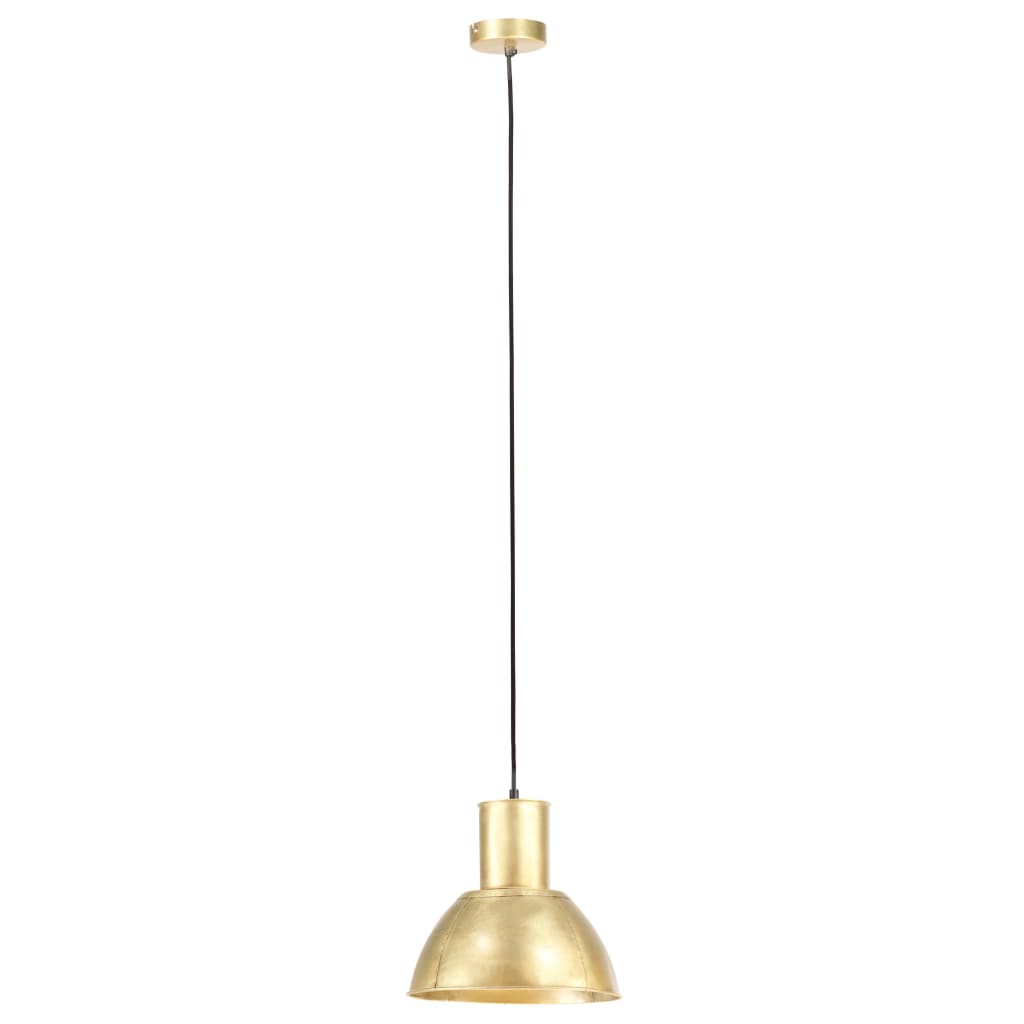 Hanglamp rond 25 W E27 28,5 cm messingkleurig Lampen | Creëer jouw Trendy Thuis | Gratis bezorgd & Retour | Trendy.nl