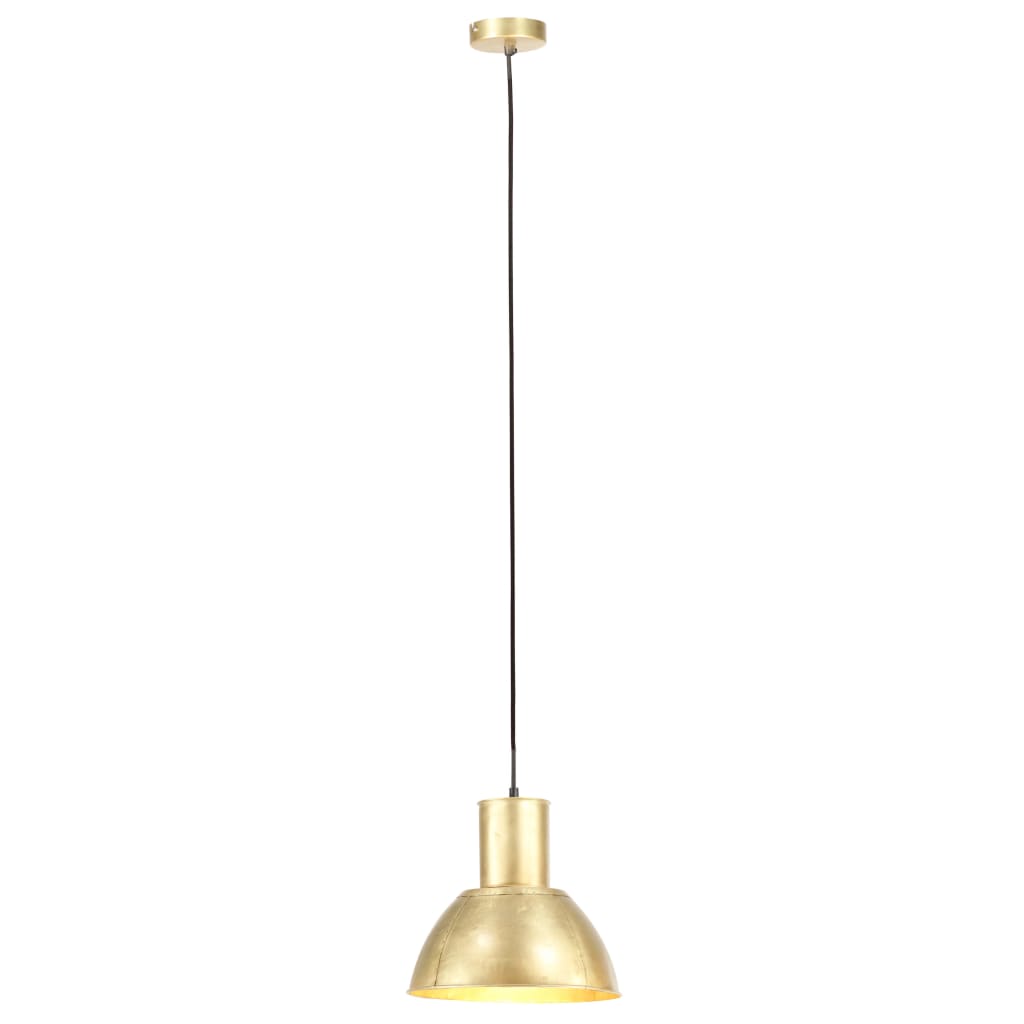 Hanglamp rond 25 W E27 28,5 cm messingkleurig Lampen | Creëer jouw Trendy Thuis | Gratis bezorgd & Retour | Trendy.nl