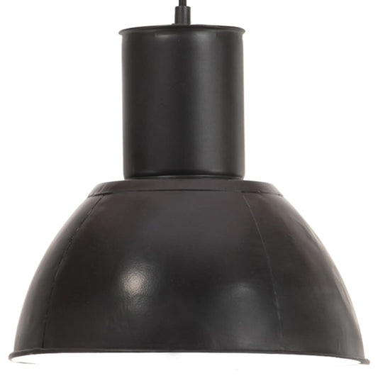 Hanglamp rond 25 W E27 28,5 cm zwart Lampen | Creëer jouw Trendy Thuis | Gratis bezorgd & Retour | Trendy.nl