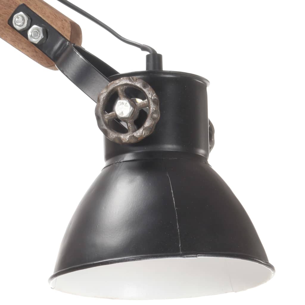 Wandlamp industrieel rond E27 zwart Wandlampen | Creëer jouw Trendy Thuis | Gratis bezorgd & Retour | Trendy.nl