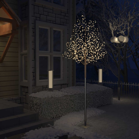 Kerstboom 600 LED's warmwit licht kersenbloesem 300 cm Kerstverlichting | Creëer jouw Trendy Thuis | Gratis bezorgd & Retour | Trendy.nl